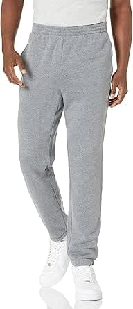 Amazon Essentials herr Sweatpants i fleece med sluten botten (finns i Big & Tall)