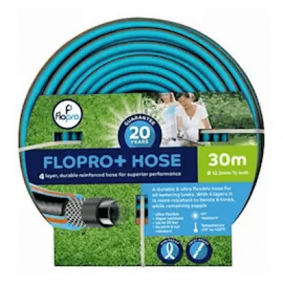 Flopro+ - Vattenslang 30 M – Bäst i test – flexibel vattenslang bäst i test 2026