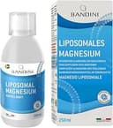 Bandini® Magnesium Liposomal 250ml - Flytande kosttillskott med hög dosering och absorption - Hög biotillgänglighet - 100% vegan och GMO-fri - Med dispenserlock - Tillverkad i Italien
