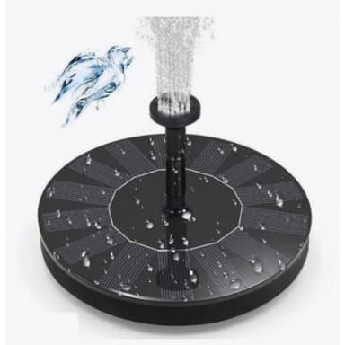 Vattenfontän Solcellsdriven