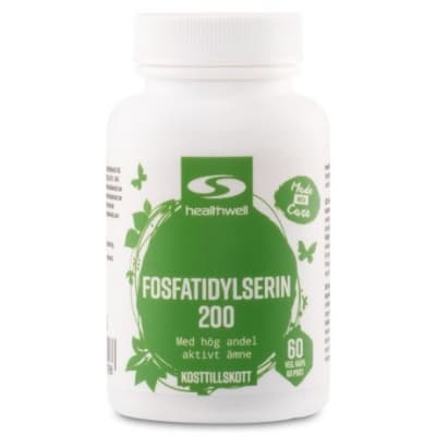 Healthwell Fosfatidylserin 200 – Bäst i test – fosfatidylserin bäst i test 2026