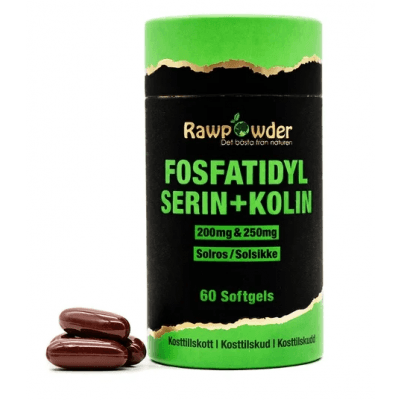 Rawpowder Fosfatidylserin + Fosfatidylkolin – Topputval mix – fosfatidylserin bäst i test 2026