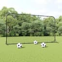 vidaXL Fotbollsnät med rebounder 366x90x183 cm