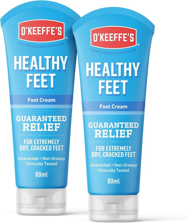 O'Keeffe's Healthy Feet fotkräm tub, 80 ml - 2-pack – Bäst i test – fotkräm bäst i test 2026
