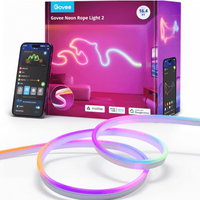 Govee Neon Rope Light 2 5 Meter – Populäraste valet – gamingbelysning bäst i test 2026