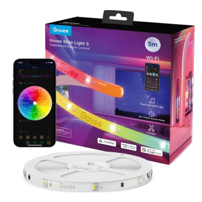 Govee Rgbic Led Lightstrip 5 Meter – Stark basmodell – gamingbelysning bäst i test 2026