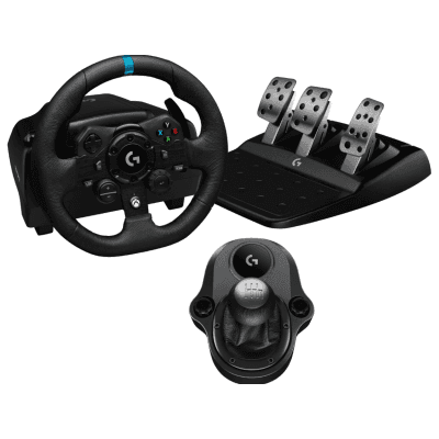 Logitech G923 Och Driving Force Shifter Bundle – Lyxigaste valet – gamingratt bäst i test 2026