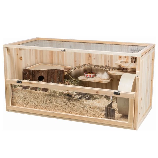 Trixie Trebur Med Plexiglas Till Hamster_ Mus Eller Gerbil – Högst kvalitet – gerbilbur bäst i test 2026