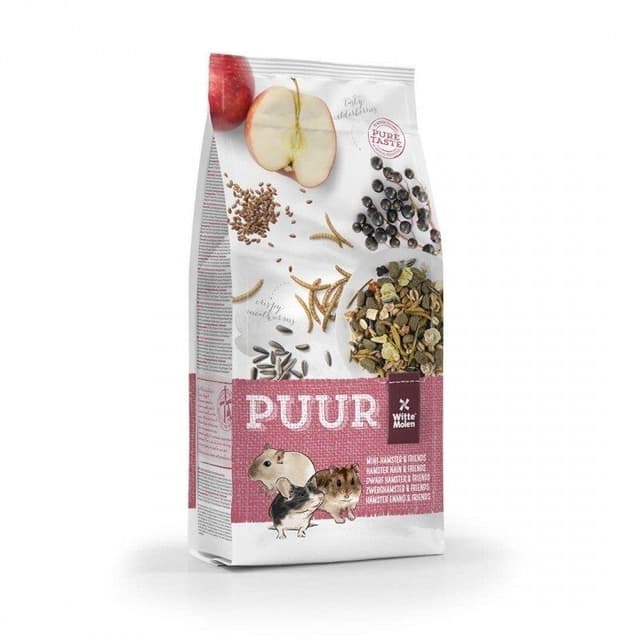 Puur Dvarghamsterfoder 400 G – Prisvärt köp – gerbilmat bäst i test 2026