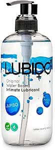 Lubido Original Vattenbaserat Parabenfritt Intimt Gelglidmedel – Jumbo 500ml – Bäst i test – glidmedel smaksatt bäst i test 2026