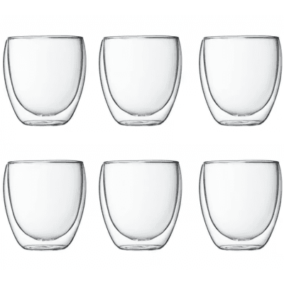 Bodum Pavina Dubbelväggigt Glas Small – Exklusivt val – glöggmugg bäst i test 2026
