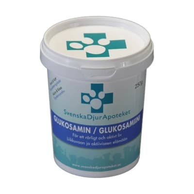 Svenska Djurapoteket Glukosamin 250 G – Effektiv absorption – glukosamin för hund bäst i test 2026