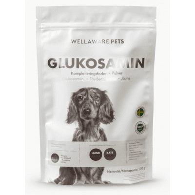 Wellaware Pets Glukosamin 200 G – Bäst i mix – glukosamin för hund bäst i test 2026