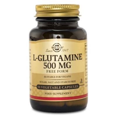 Solgar L-glutamine – Toppval kapslar – glutamin bäst i test 2026