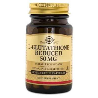 Solgar L-glutathione 50 Mg – Prispressad vinnare – glutation bäst i test 2026