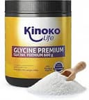 PREMIUM GLYCINE 600 g 100% REN | Kristalliserad | Inga nanopartiklar | Lämplig för veganer | Collagen Regenerator | Förebyggande av muskelskador | Främjar reparativ sömn | Icke-GMO