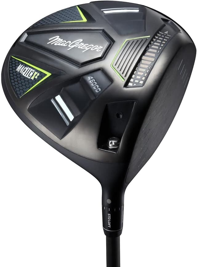 MacGREGOR MACTEC X2 JUSTERBAR DRIVER, Svart – Bäst i test – golfklubba driver bäst i test 2026