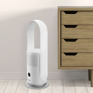 Cleverio Af-f100 Golvfläkt Med Luftfilter