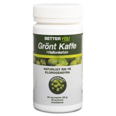 Better You Grönt Kaffe + Hallonketon – Bäst i test – grönt kaffe kapslar bäst i test 2026