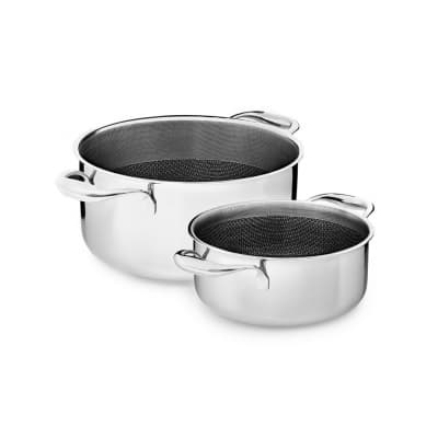Onyx Cookware™ Hybrid Non-stick Gryset - 2-delar – Toppskick non-stick – grytset bäst i test 2026