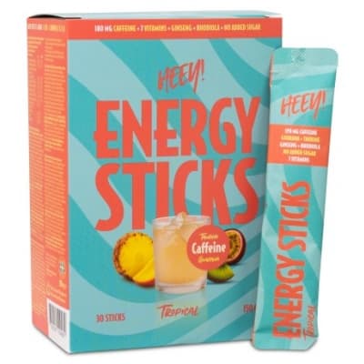 Heey Energy Sticks Koffein+guarana – Godaste smaken – guarana bäst i test 2026