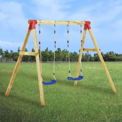 Vidaxl Gungställning 230x130x166 Cm Furu – Flexibel modell – gungställning bäst i test 2026