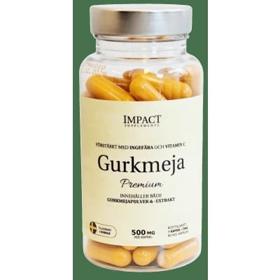 Impact Gurkmeja Premium – Bäst i test – gurkmeja kapslar bäst i test 2026