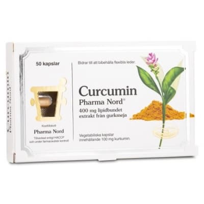 Pharma Nord Curcumin – Mest upptagbar – gurkmeja kapslar bäst i test 2026