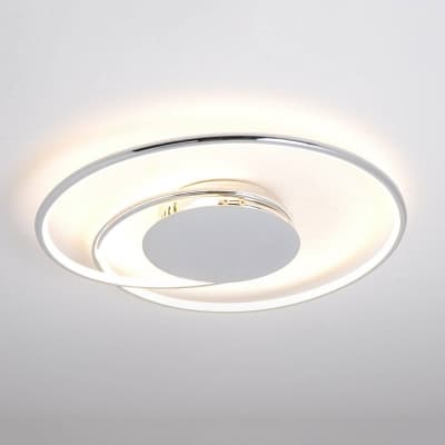 Lindby Joline Led-taklampa, Krom, 46 Cm – Lyxigaste valet – hallampa bäst i test 2026
