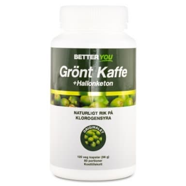 Better You Grönt Kaffe + Hallonketon