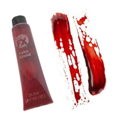 Teaterblod I Tub – Prispressad vinnare – halloween smink bäst i test 2026