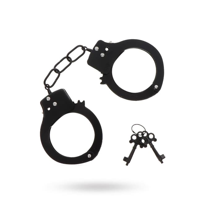 Toy JoyMetal Handcuffs - Svarta – Bästa klassiska – handbojor sexleksak bäst i test 2026