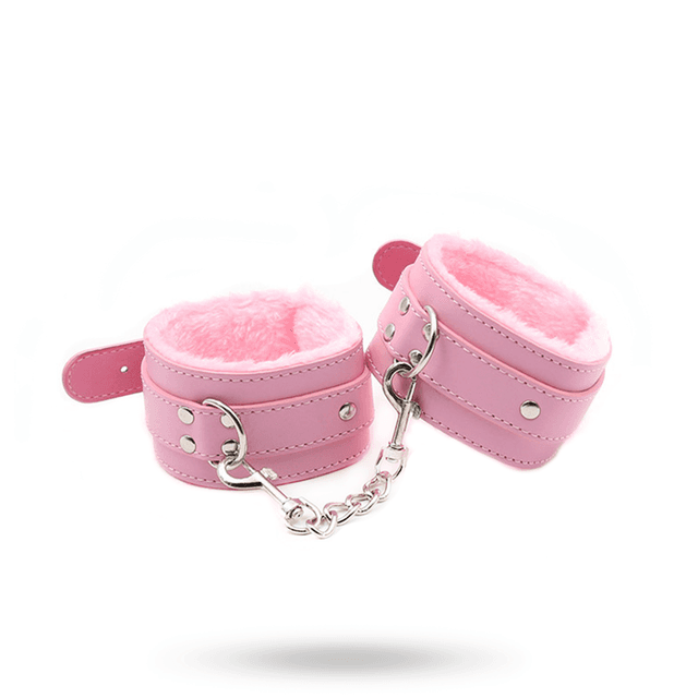 VuxenPremium Fur Lined Wrist Restraints Pink – Bästa med komfort – handbojor sexleksak bäst i test 2026