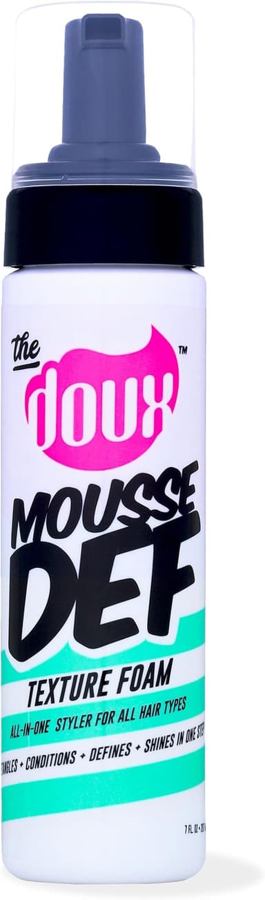 Doux Def textur skum mousse 7.0 Fl Oz, klar, förpackning med 1