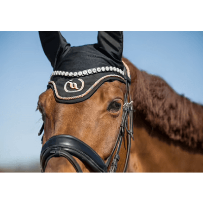 Back On Track Huva- Svart / Rosé – Optimal passform – hästhuva bäst i test 2026