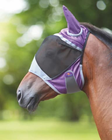 Shires Deluxe Flughuva med Öron Pony