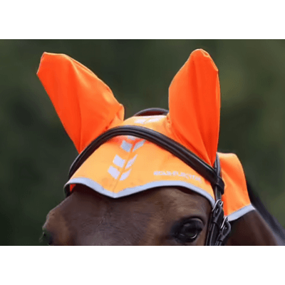 Equi-flector Reflex Huva -orange – Prisvänligast – hästhuva bäst i test 2026