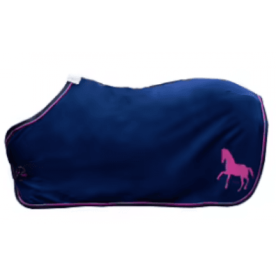 Hkm Cooler Mini Täcke – Marinblå – Effektivast fuktavledning – hästtäcke bäst i test 2026