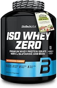 BioTechUSA Iso Whey Zero | Premium Whey Protein Isolate | Grass-Fed | Enzyme-Free | Sugar- and Gluten-free, 1816 g, Saltad karamell – Bäst i test – havreprotein bäst i test 2026