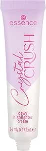 essence CRYSTAL CRUSH fuktgivande highlighterkräm, Nr. 01, naturlig, Glänsande, skimrande, vegansk, utan parabener, utan mikroplastpartiklar, fri från nanopartiklar, 1-pack (14ml)