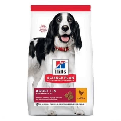 Hill's Science Plan Dog Adult Medium Chicken – Mest prisvärd – hill's hundfoder bäst i test 2026