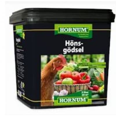 Hönsgödsel Hornum – Gräsmattans favorit – hönsgödsel bäst i test 2026