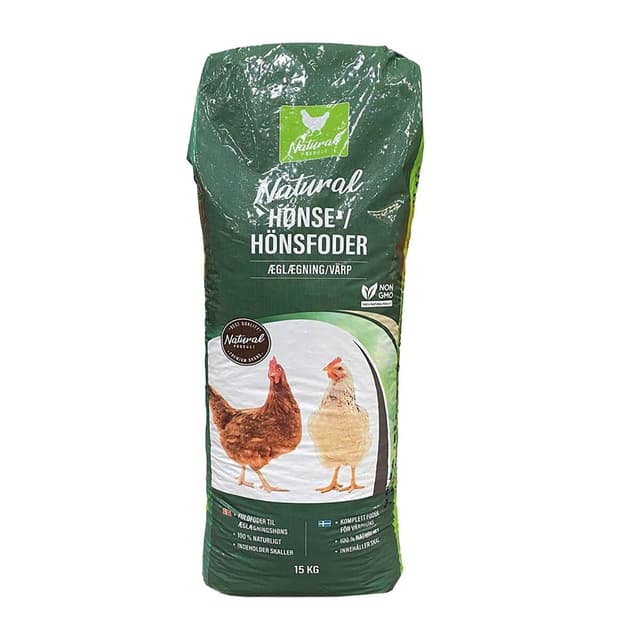 Natural Varpfoder 15 Kg – Bred användning – hönsmat bäst i test 2026
