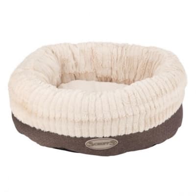 Scruffs Ellen Donut Grå – Topprankad donut – hundbädd bäst i test 2026