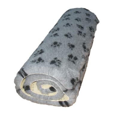 Grå Fäll Med Tassar