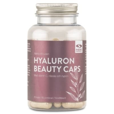 Svenskt Kosttillskott Hyaluron Beauty Caps – Hudens toppval – hyaluronsyra kosttillskott bäst i test 2026