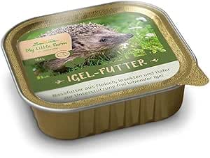 My Little Farm igelkottfoder, naturligt igelkottfoder, över 90% köttinnehåll, med värdefullt insektprotein, premiumkvalitet