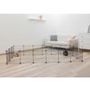 Kerbl Gallersektioner I Metall Svart 12 St