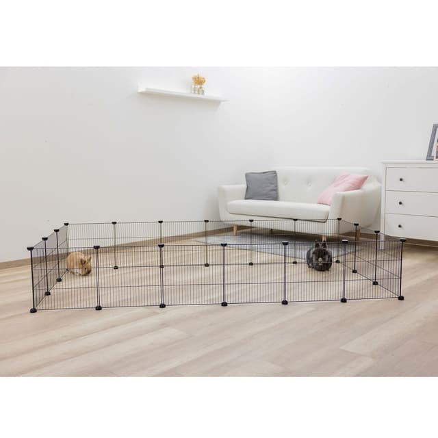 Kerbl Gallersektioner I Metall Svart 12 St – Extra slitstark – illerbur bäst i test 2026