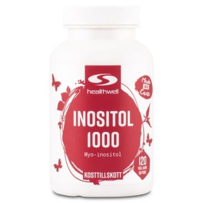 Healthwell Inositol 1000 – Topputbud – inositol bäst i test 2026